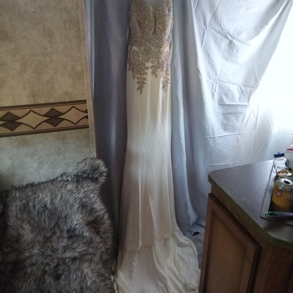 Elegant Beaded Gown